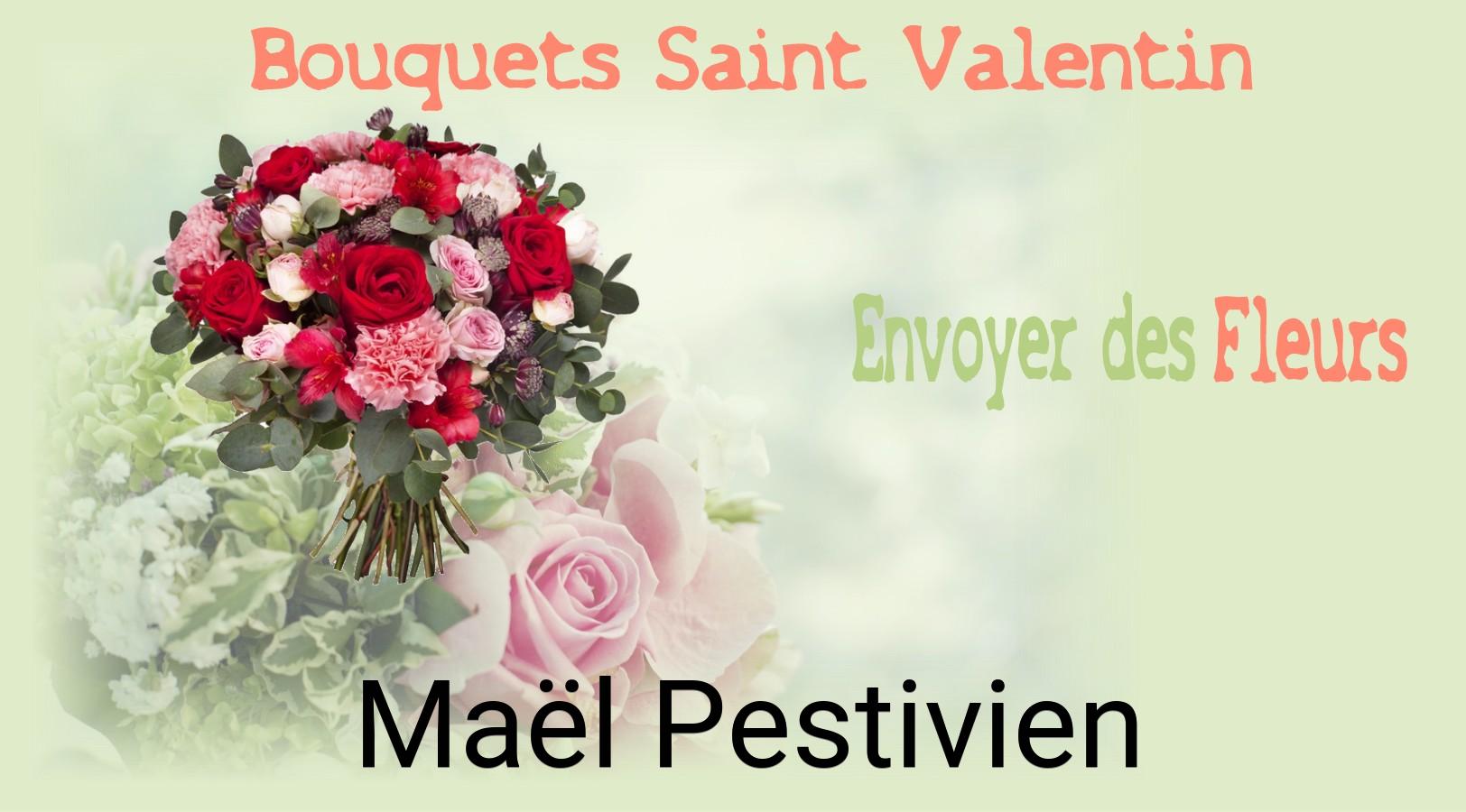 Roses de Saint-Valentin livrées à Maël-Pestivien